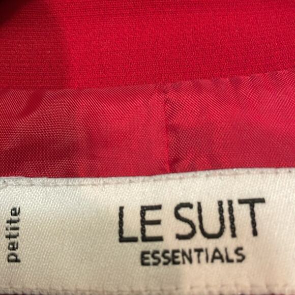 LE Suit Red 2-Piece Suit. 14P - Picture 2 of 6